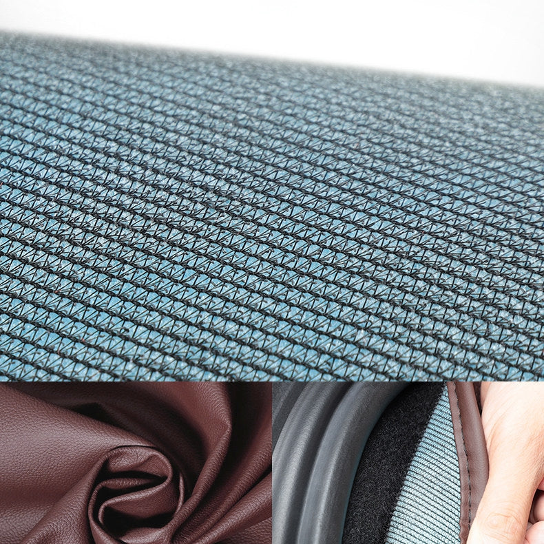 All-Weather Waterproof Trunk Mat, Pet Mat, Cargo Mat for Three-Row Vehicles