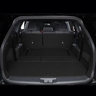 All-Weather Waterproof Trunk Mat, Pet Mat, Cargo Mat for Three-Row Vehicles