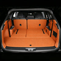 All-Weather Waterproof Trunk Mat, Pet Mat, Cargo Mat for Three-Row Vehicles