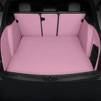 Luxury Diamond Stitching Custom Luxury Car Trunk Mat Vehicle Liners (Wraparound)