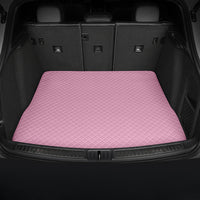 Luxury Diamond Stitching Custom Luxury Car Trunk Mat Vehicle Liners (Trunk Floor)