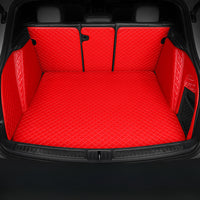 Luxury Diamond Stitching Custom Luxury Car Trunk Mat Vehicle Liners (Wraparound)