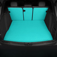 Luxury Diamond Stitching Custom Luxury Car Trunk Mat Vehicle Liners (Semi-Wraparound)