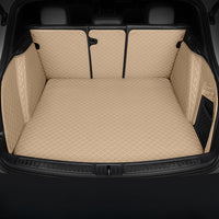 Luxury Diamond Stitching Custom Luxury Car Trunk Mat Vehicle Liners (Wraparound)