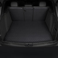 Luxury Diamond Stitching Custom Luxury Car Trunk Mat Vehicle Liners (Semi-Wraparound)