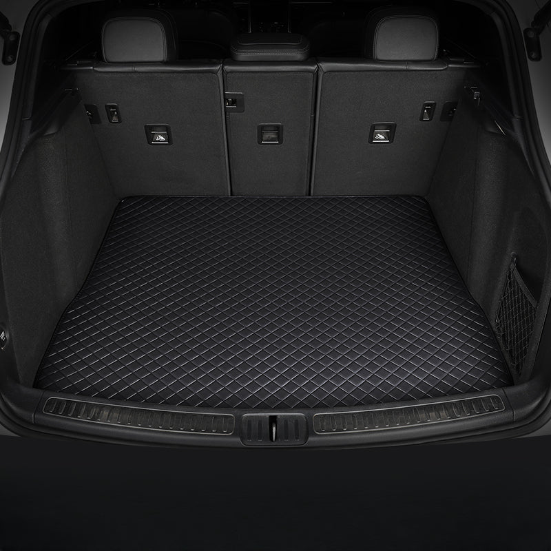 Luxury Diamond Stitching Custom Luxury Car Trunk Mat Vehicle Liners (Trunk Floor)
