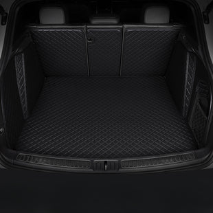 Luxury Diamond Stitching Custom Luxury Car Trunk Mat Vehicle Liners (Wraparound)