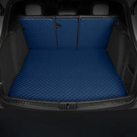 Luxury Diamond Stitching Custom Luxury Car Trunk Mat Vehicle Liners (Semi-Wraparound)