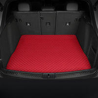 Luxury Diamond Stitching Custom Luxury Car Trunk Mat Vehicle Liners (Trunk Floor)